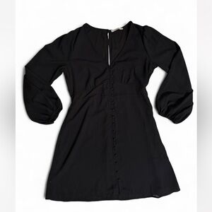 Abercrombie & Fitch Black Long Sleeve Dress